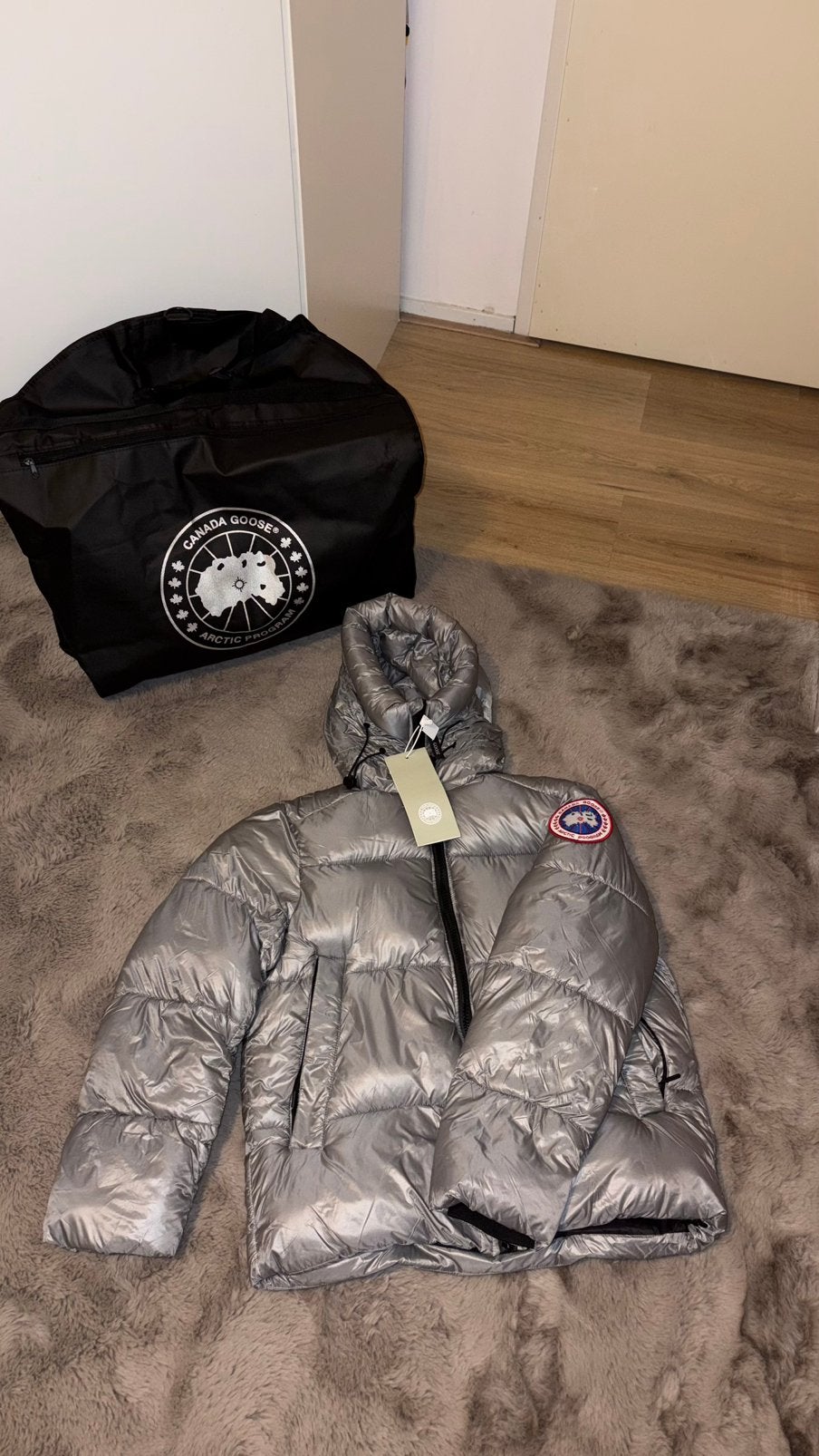 Canada Goose Puffer Grijs (Maat M), Ophalen, Nieuw, Maat 48/50 (M)