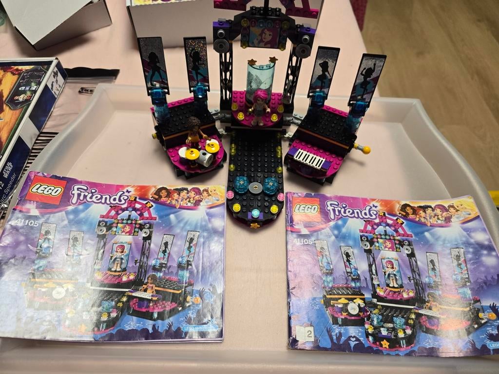 LEGO Friends 41105 Popstars Podium, Compleet, Lego, Friends, Ophalen of Verzenden