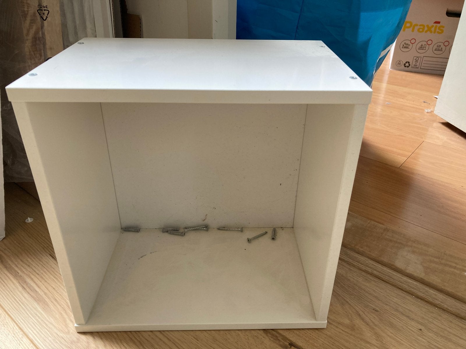 IKEA FÖRHÖJA wit opbergvak/kubus, Ophalen, Gebruikt