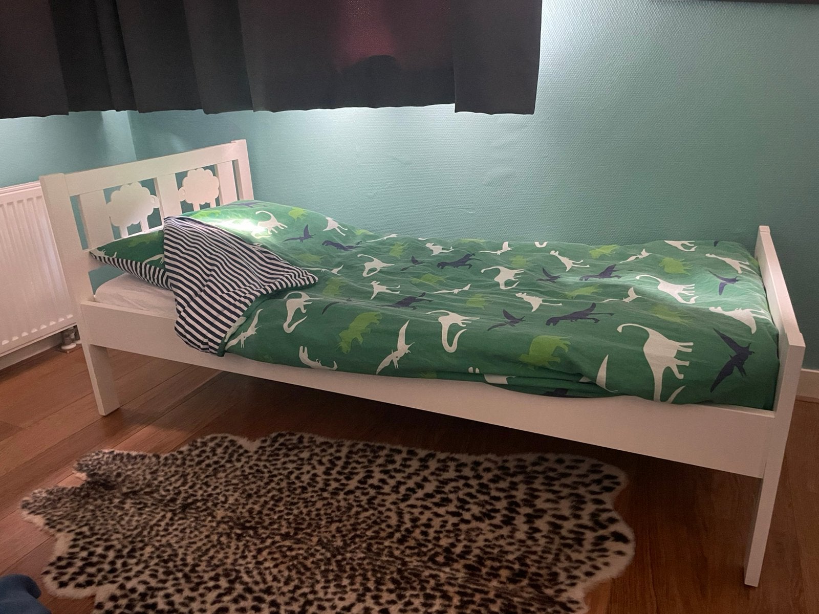 Kritter peuterbed Ikea in goede staat, Kinderen en Baby's, Kinderkamer | Bedden, Ophalen, Gebruikt, 70 tot 85 cm, 140 tot 160 cm