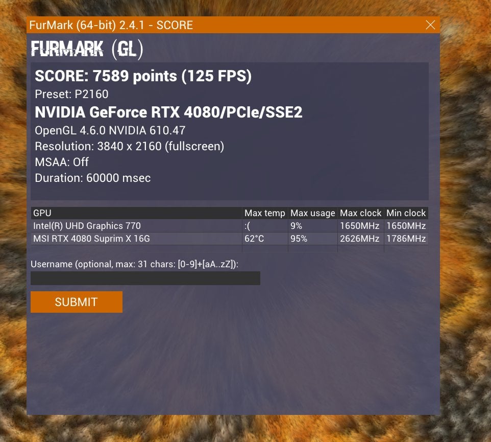 NVIDIA MSI RTX 4080 16GB Suprim X, GDDR6, PCI-Express 4, Ophalen of Verzenden, Zo goed als nieuw
