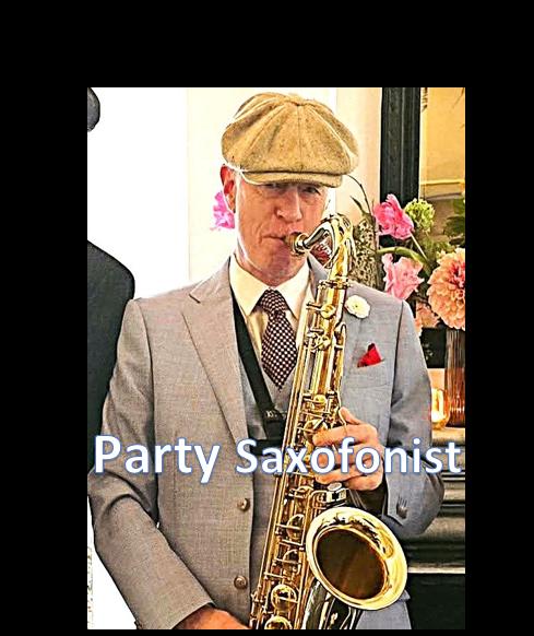 PARTY SAXOFONIST of DIXIELANDORKEST/ LOOPORKEST inhuren, Solo-artiest