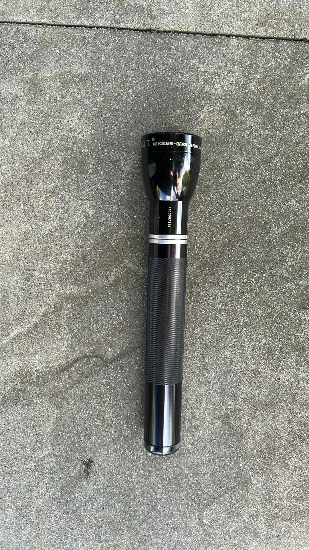Grote Zaklanp, Ophalen, Gebruikt, Batterij