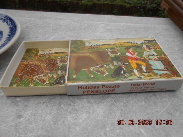 mikado/domino/paardjesspel/padvindersspel/7 legpuzzels, Ophalen of Verzenden, Zo goed als nieuw