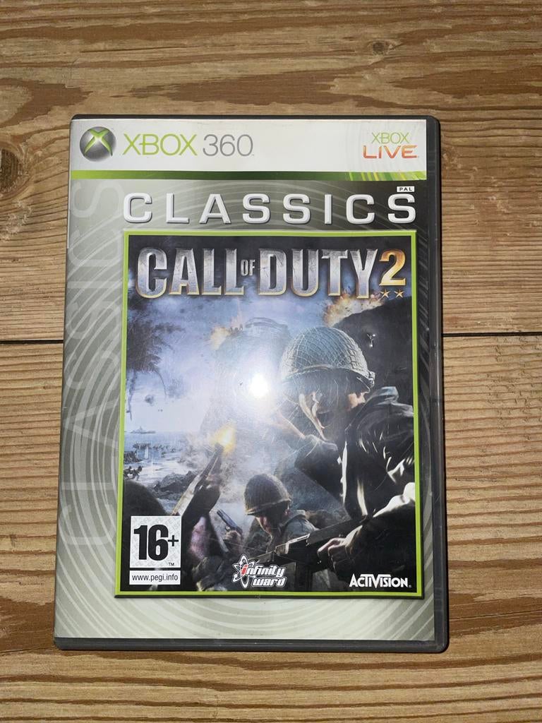 Call of Duty 2 - Xbox 360 Classics, Spelcomputers en Games, Games | Xbox 360, Online, Shooter, Ophalen of Verzenden, Zo goed als nieuw