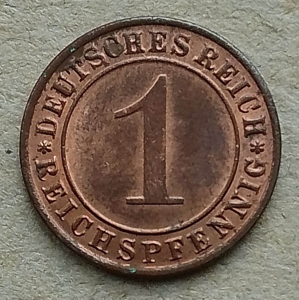 Duitsland, 1 reichspfennig 1936 D, Ophalen of Verzenden, Duitsland, Losse munt