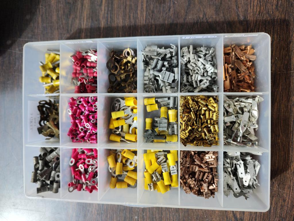 Assortiment Kabelschoenen schuifstekker ogen pennen, Ophalen of Verzenden, Nieuw