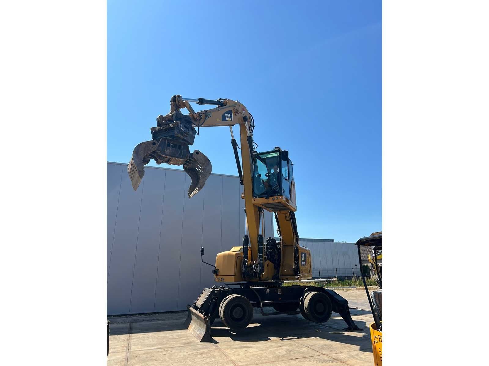2016 Caterpillar MH3022 Banden graafmachine, Graafmachine
