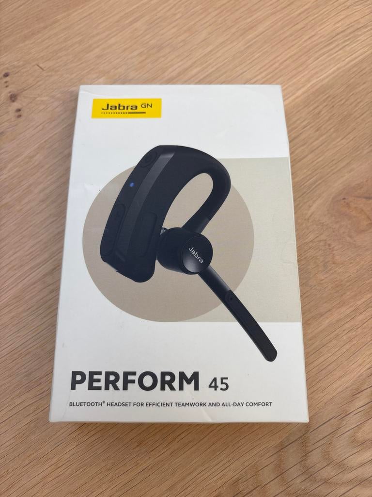 Jabra Perform 45 Teams gecertificeerd - Nieuw in doos, Overige merken, Nieuw, Draadloos, Op oor (supra aural)