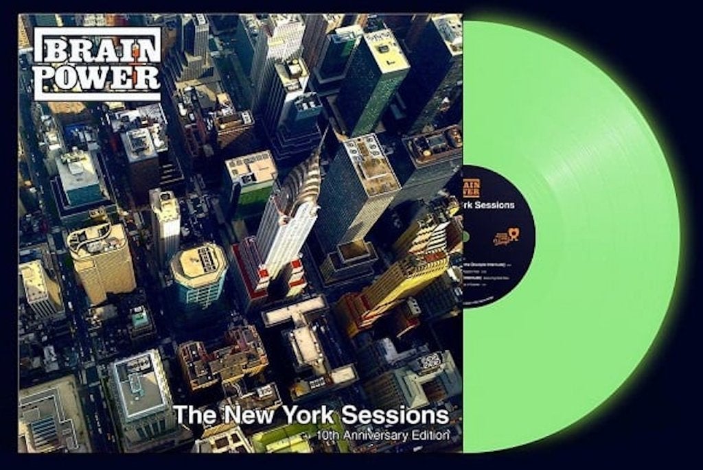 Vinyl LP Brainpower New York Sessions GLOW IT DARK RSD 2023, LP, Hiphop of Rap, Ophalen of Verzenden, 12 inch