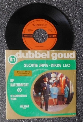 TELSTAR 2321 Slome Japie - op Katendrecht (vanaf € 2,50), Ophalen of Verzenden, Zo goed als nieuw, 7 inch, Levenslied of Smartlap