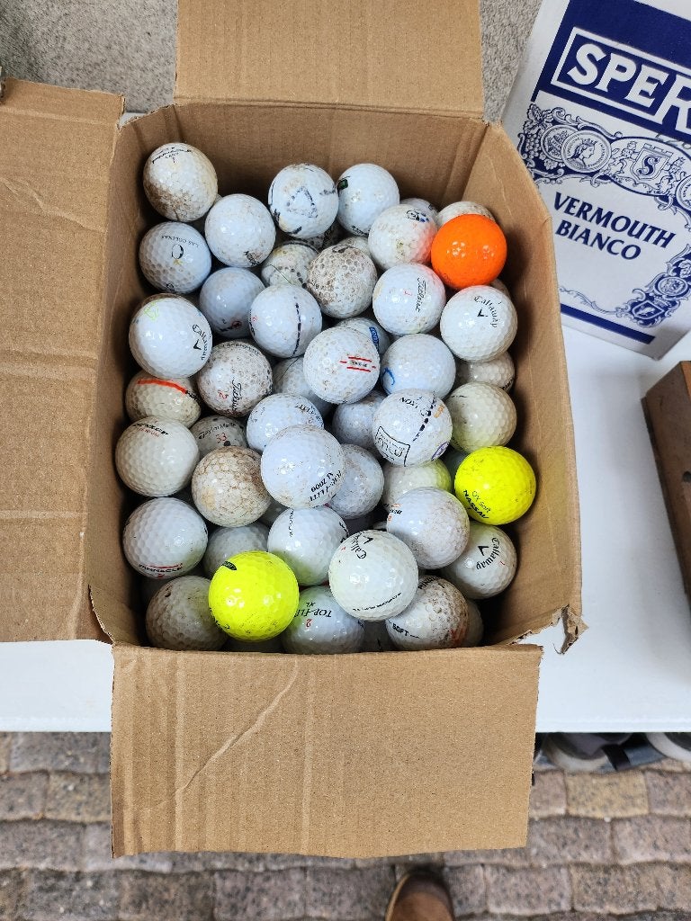 Golfballen 225 stuks, Sport en Fitness, Ophalen, Gebruikt, Bal(len), Overige merken