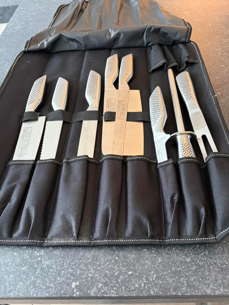 Schröder Solingen ProfiLine Messenset (10‑delig), Ophalen of Verzenden, Zo goed als nieuw