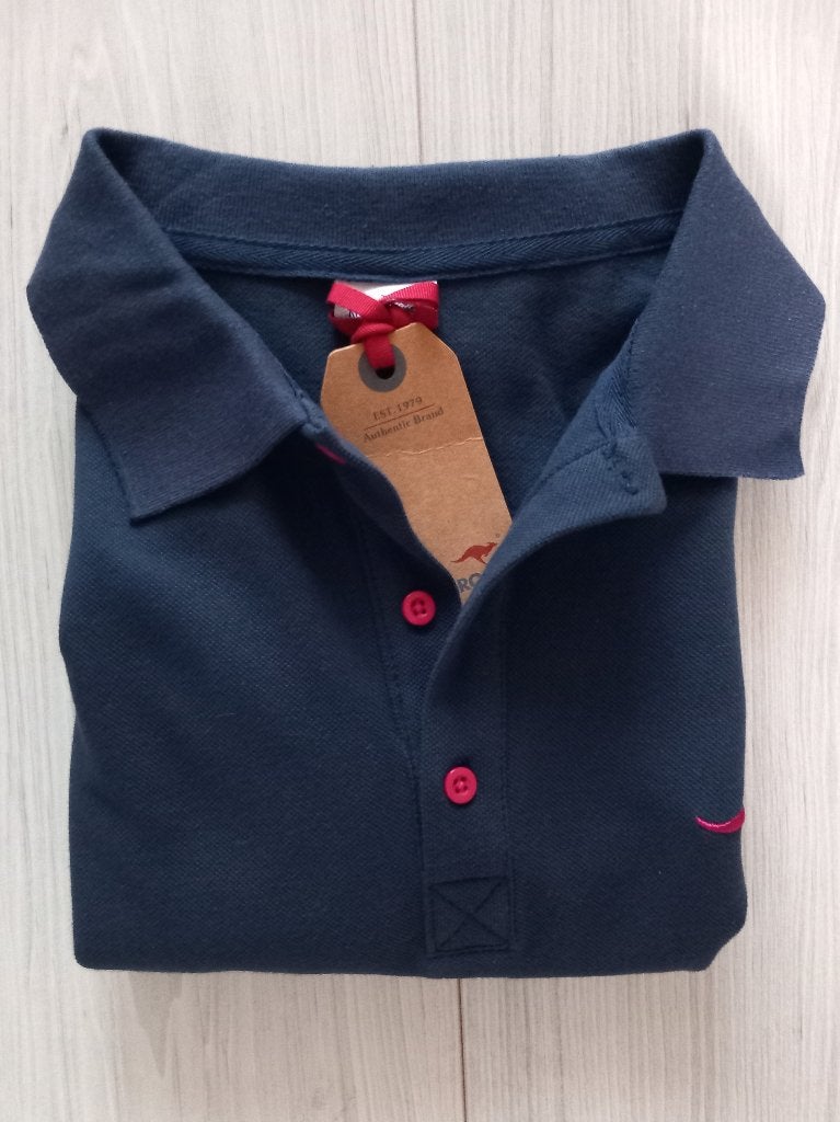 Nieuwe KangaROOS dames polo maat 40-42, Blauw, Nieuw, Ophalen of Verzenden, Korte mouw