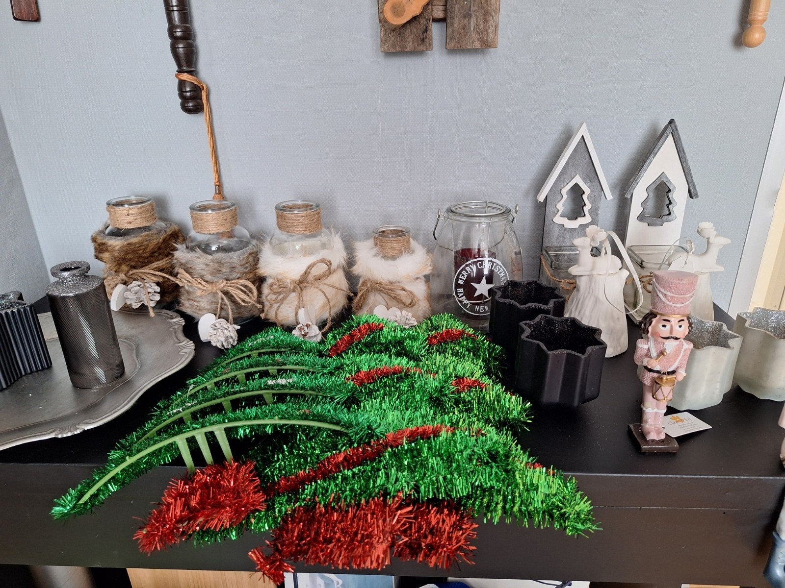 kerstdecoratie 21 stuks, Diversen, Kerst, Ophalen of Verzenden, Zo goed als nieuw