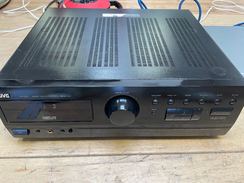 JVC RX-430V | meerkanaals | 100 Watt, Overige merken, Gebruikt, Ophalen of Verzenden, 60 tot 120 watt