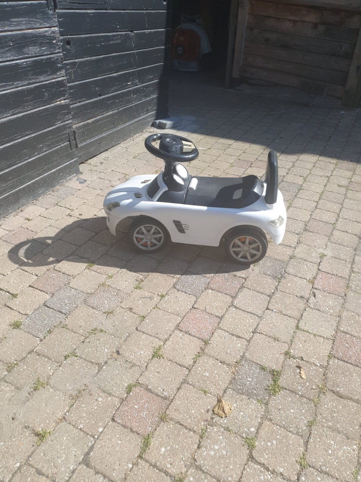Witte Mercedes-Benz SLS AMG loopauto, Ophalen, Gebruikt, Loopvoertuig