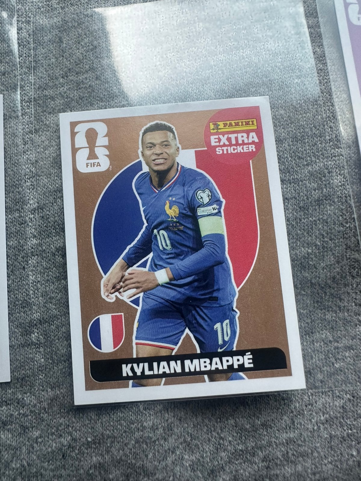 Mbappe extra sctiker, Ophalen of Verzenden, Zo goed als nieuw, Plaatje