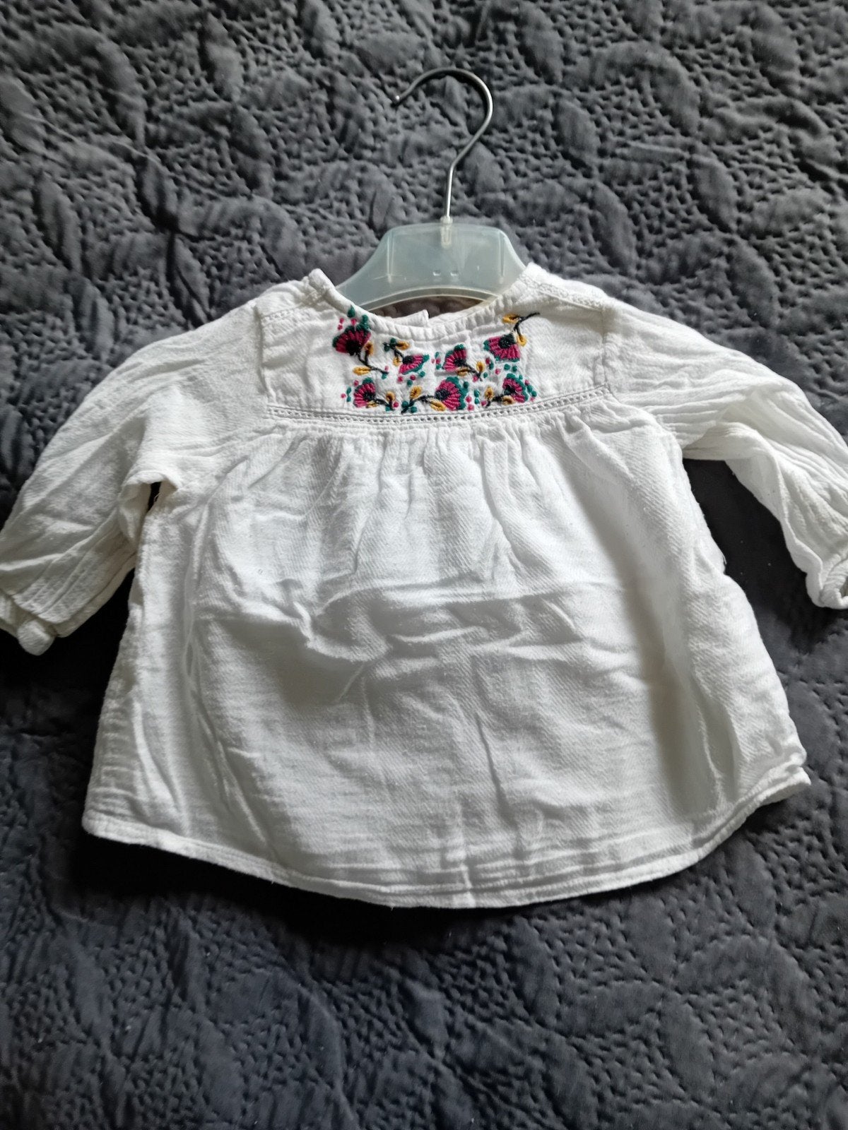 Orchestra dubbellaags blouse, maat 68-74, Gebruikt, Meisje, Ophalen of Verzenden, Overhemdje of Bloesje