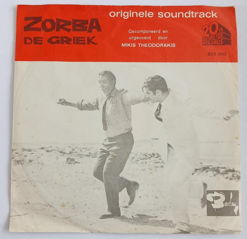 Mikis Theodorakis - Zorba de Griek, Ophalen of Verzenden, Gebruikt, Pop, Single