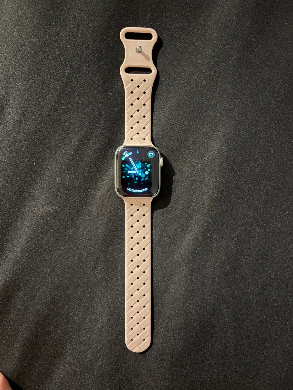 Apple Watch Nike Series 6 44mm Zilver Aluminium, Ophalen, Zo goed als nieuw, Zilver, IOS