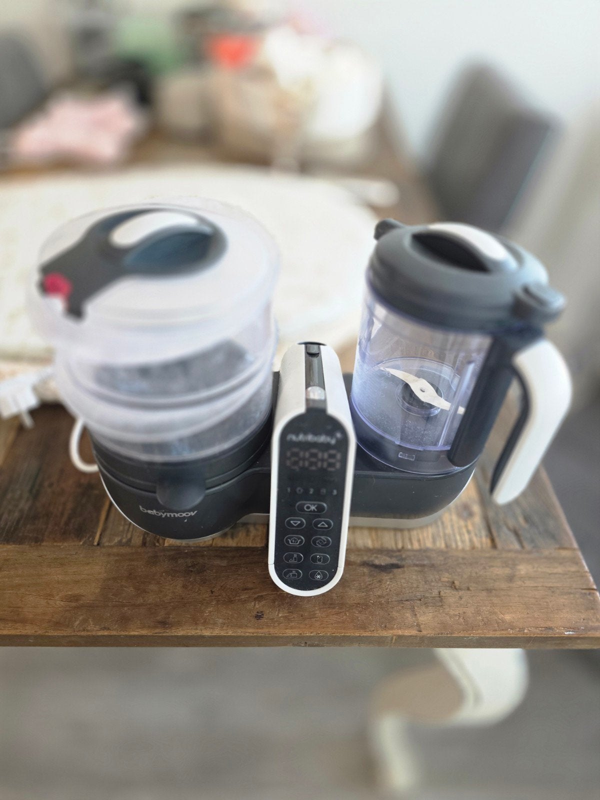 Babymoov Nutribaby+ voedingsbereider, Gebruikt, Ophalen of Verzenden, Babymoov, Ontdooifunctie