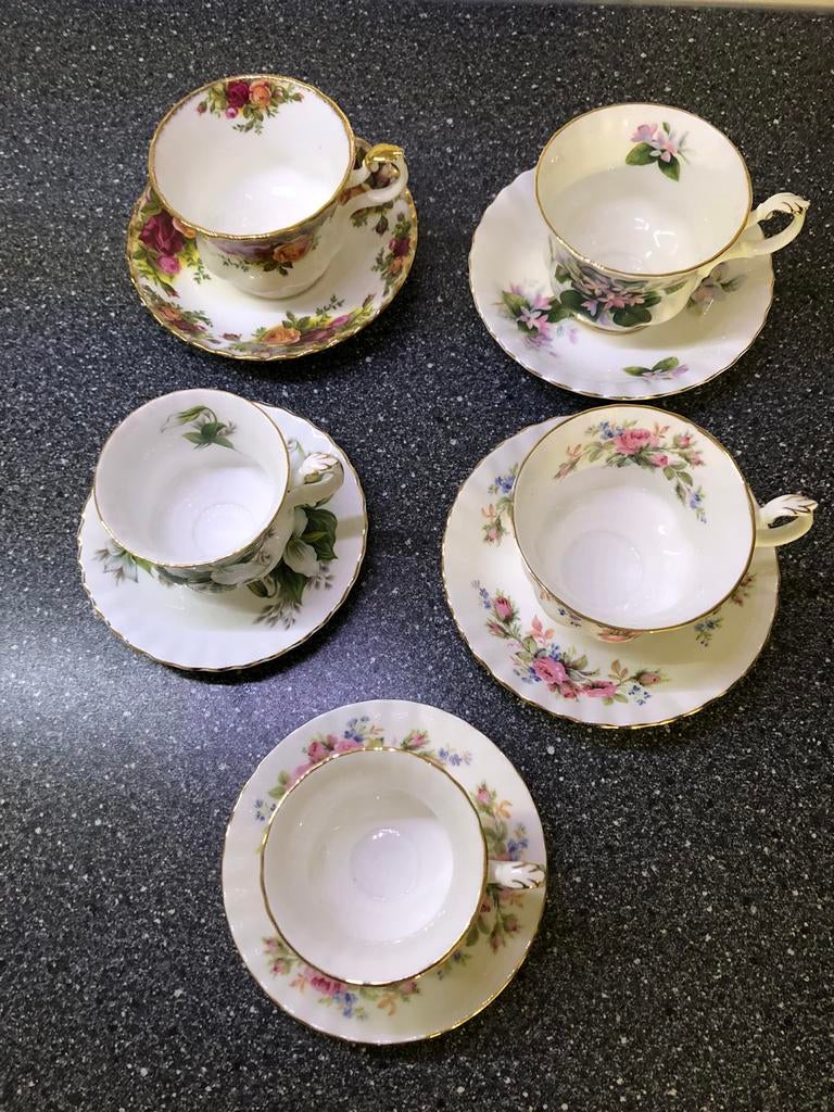 Te koop royal albert kop en schotels, Ophalen