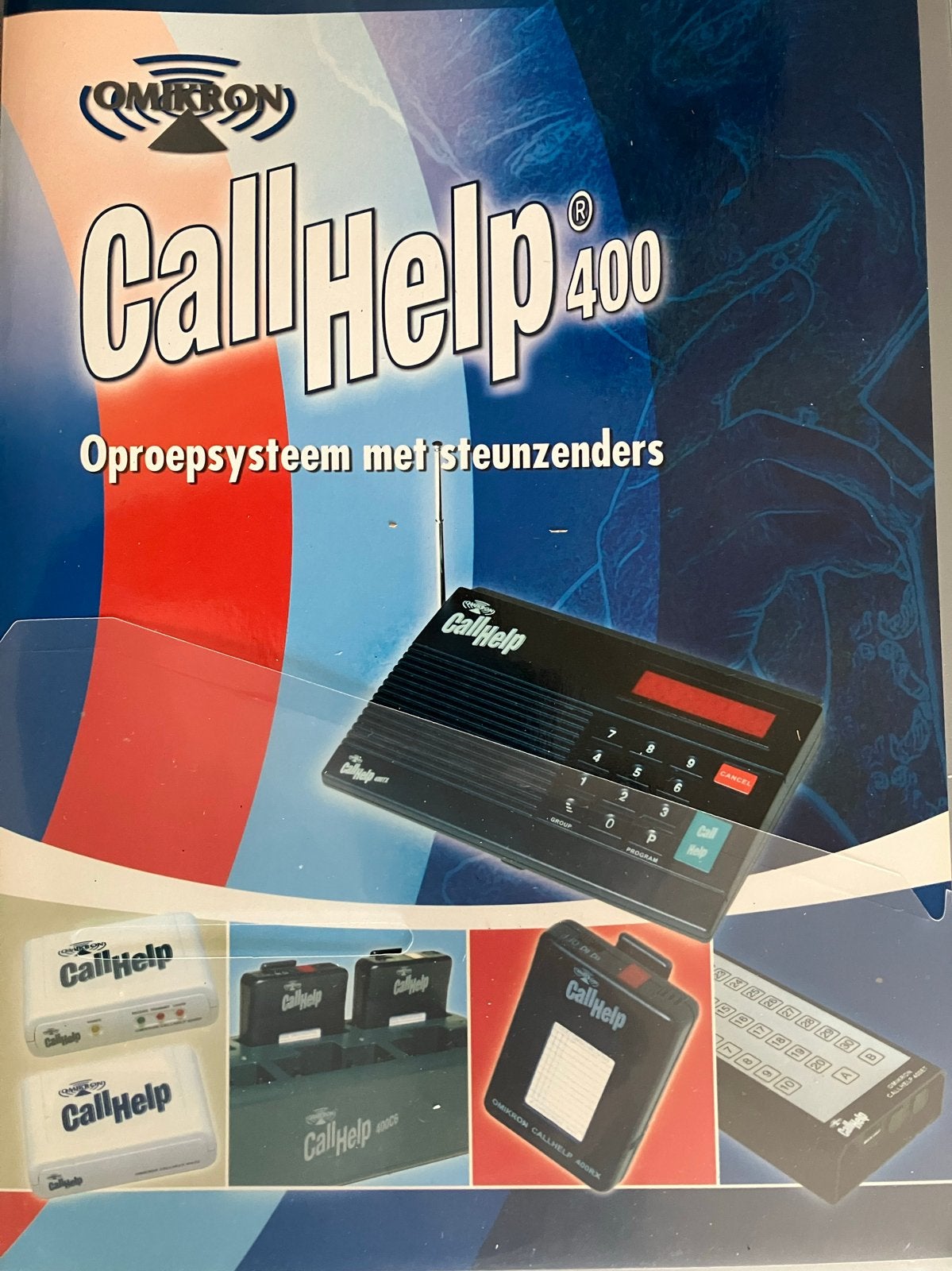 BHV oproepsysteem Omikron CallHelp 400 met 11 pagers, Ophalen of Verzenden, Gebruikt
