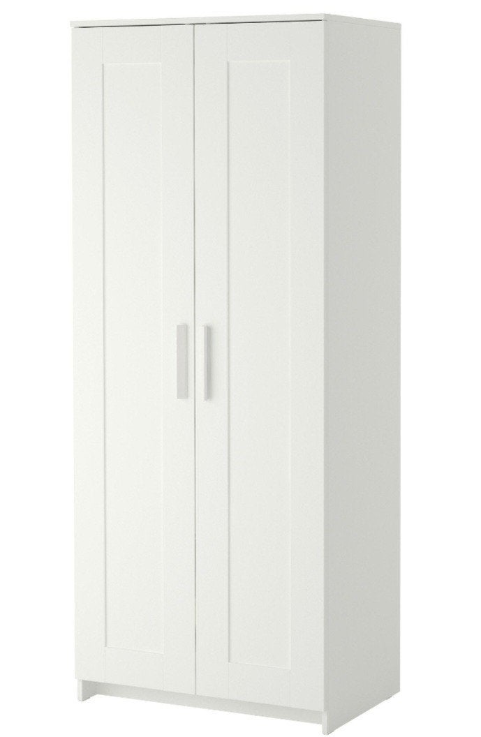 IKEA Brimnes kledingkast - Wit, zo goed als nieuw, Huis en Inrichting, Met deur(en), Zo goed als nieuw, 150 tot 200 cm, 25 tot 50 cm