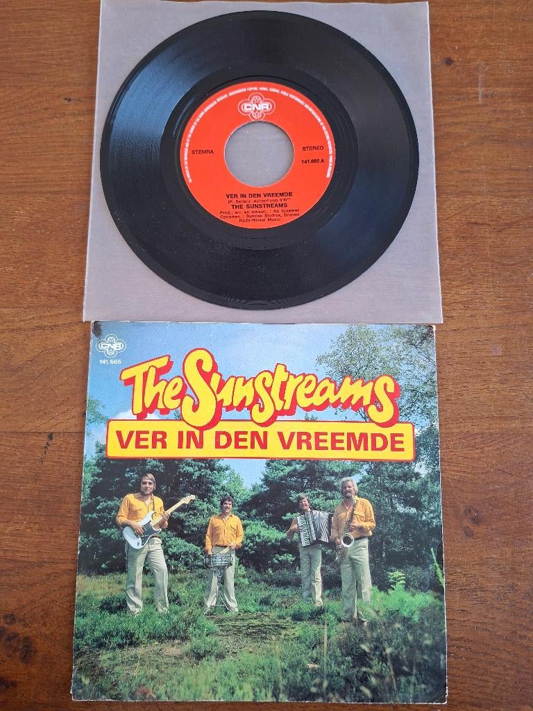 The Sunstreams ,in den vreemde, Cd's en Dvd's, 7 inch, Ophalen of Verzenden, Zo goed als nieuw, Nederlandstalig