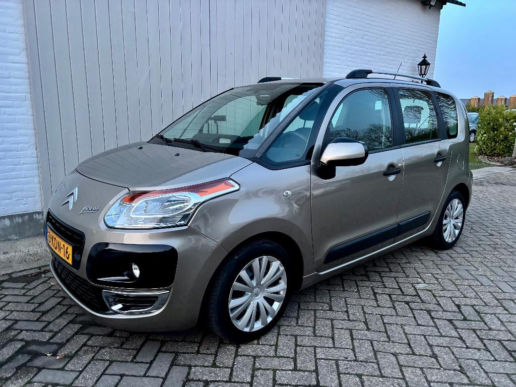 Citroën C3 Picasso 1.4 VTI 2e Eigenaar, Voll.Hist. 2011 👌, Auto's, Citroën, Voorwielaandrijving, Stof, Bruin, Bedrijf