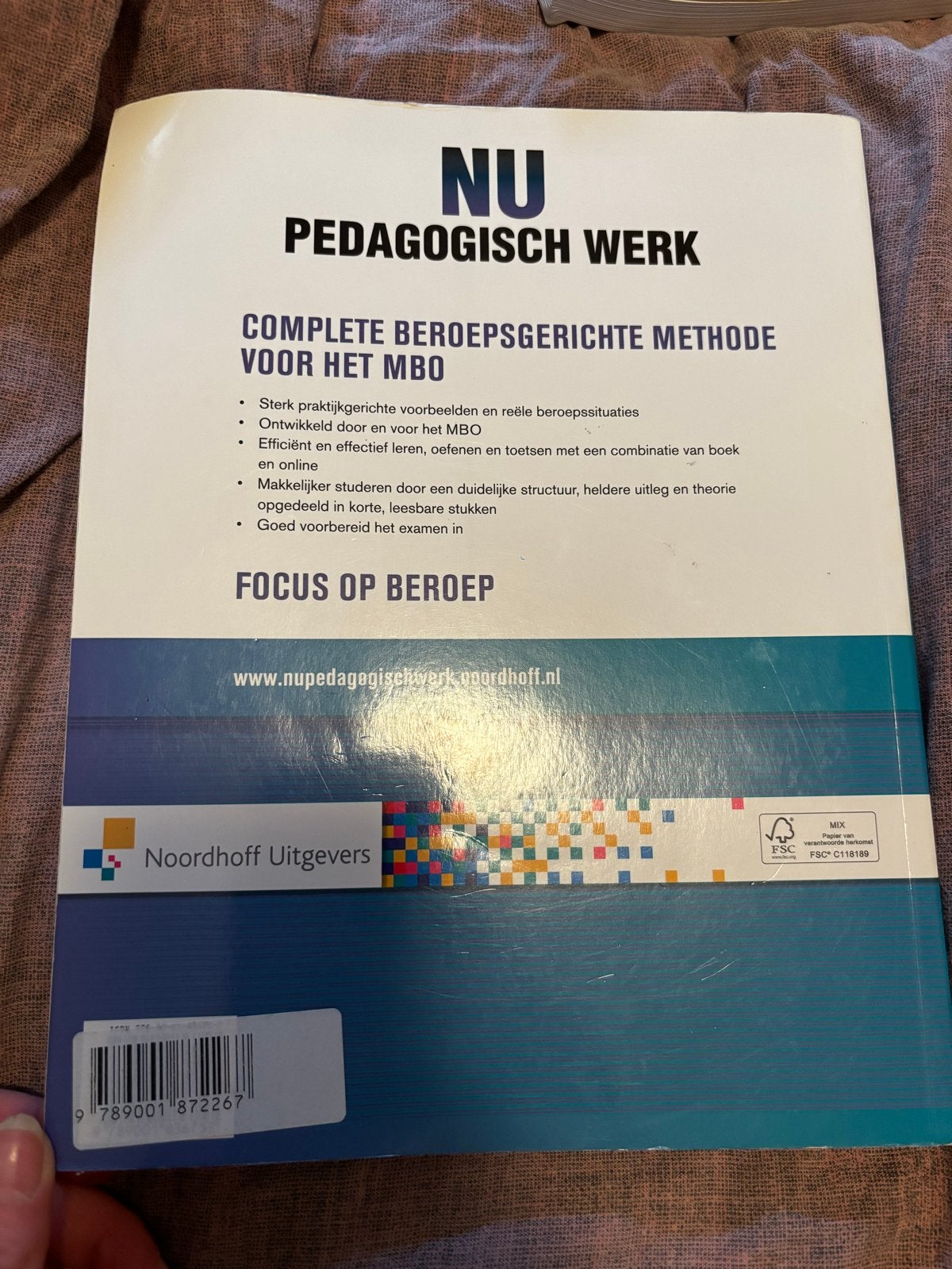 NU Pedagogisch Werk Basisboek Opvoeding en Ontwikkeling, Boeken, Ophalen of Verzenden, Gelezen, Overige vakken