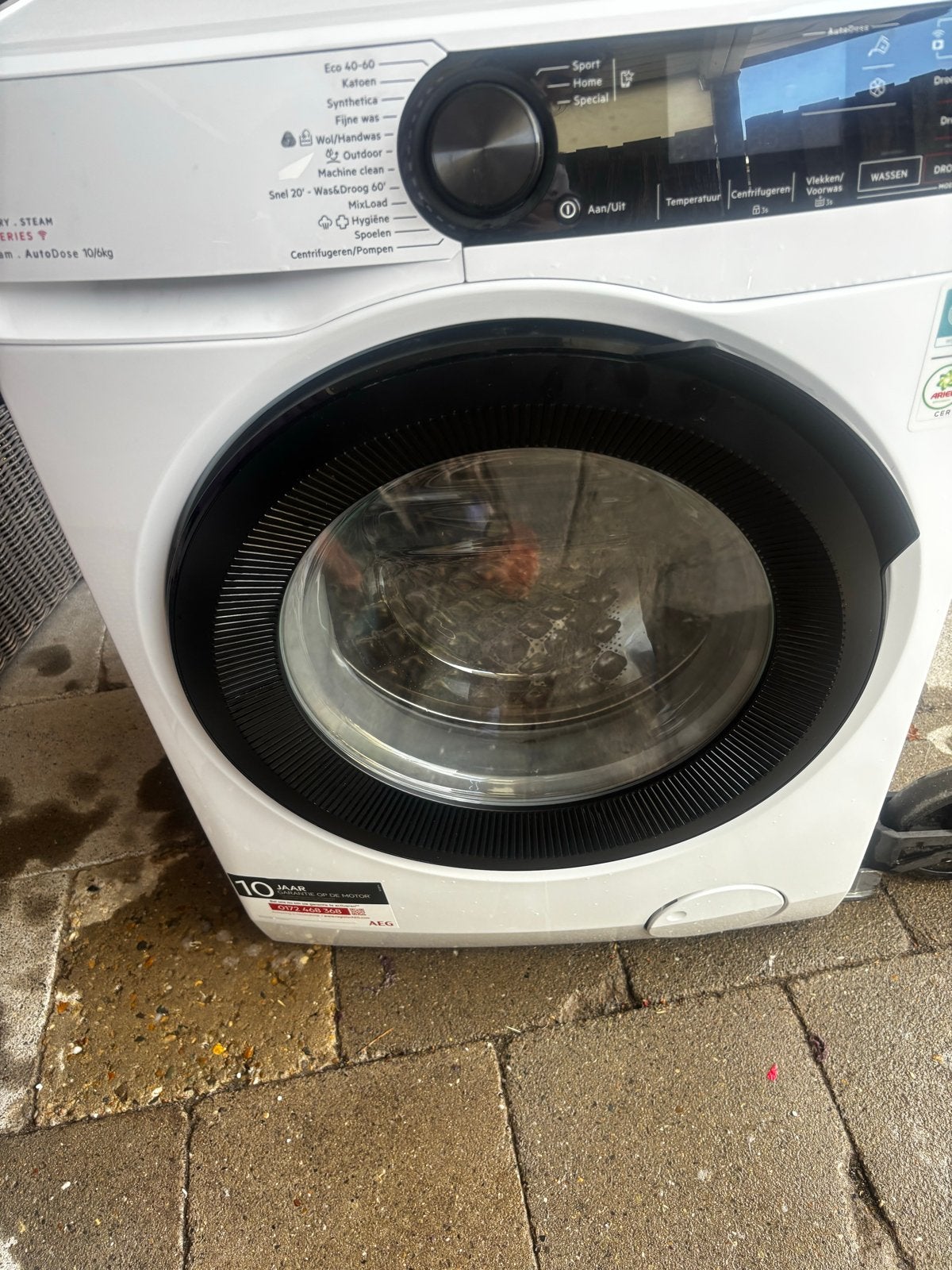 AEG 7000 ProSteam Autodose 10kg Wasmachine, Witgoed en Apparatuur, Wasmachines, Ophalen, 1200 tot 1600 toeren, 10 kg of meer, Zo goed als nieuw