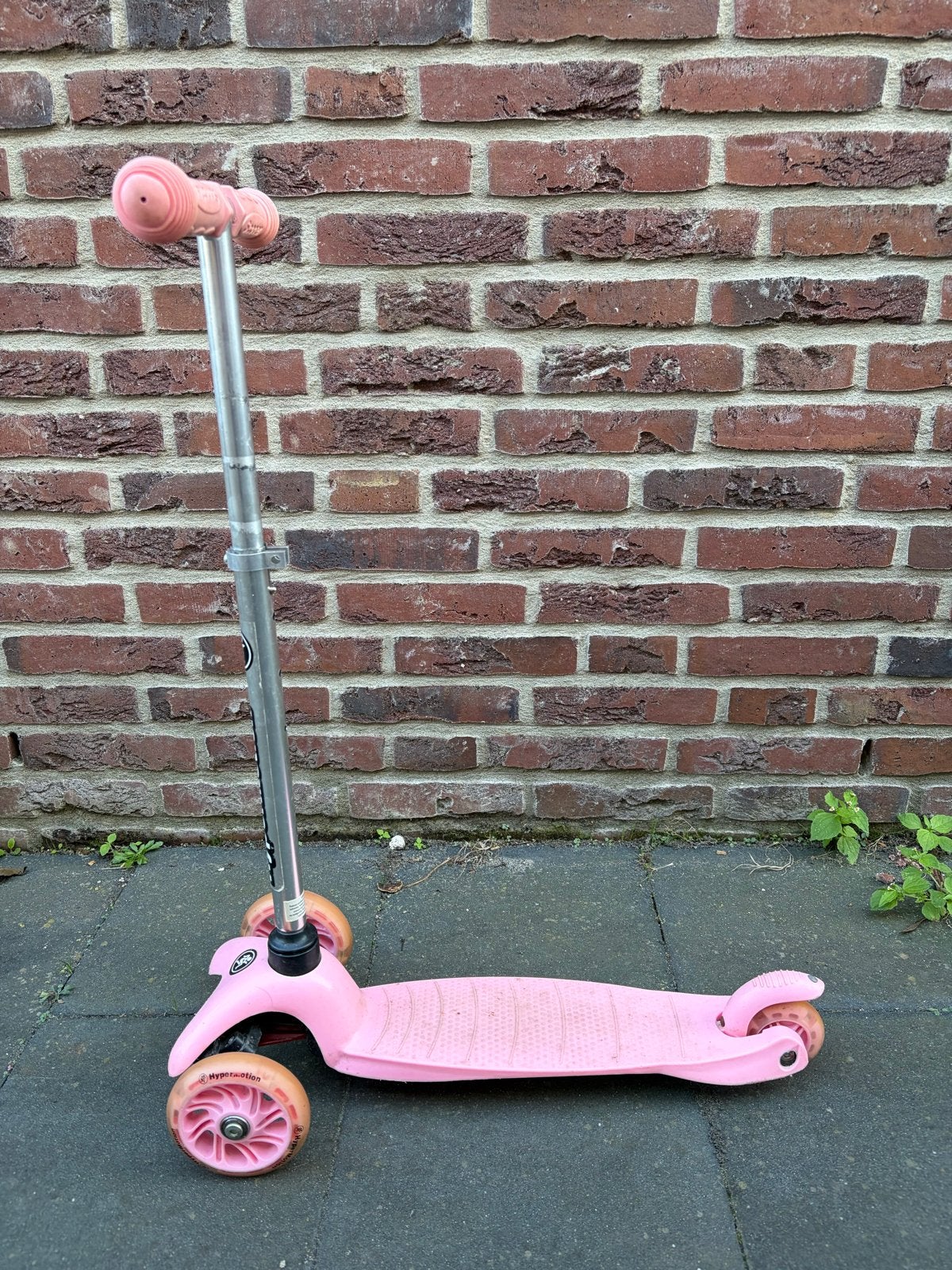 Hypermotion Roze kinderstep met 3 wielen, Ophalen, Gebruikt, Gewone step