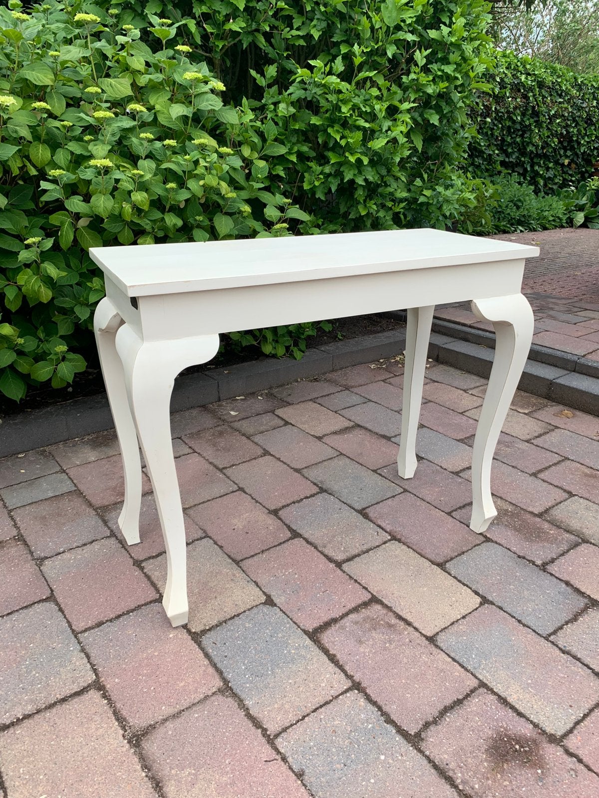 Brocante haltafel/sidetable HS Furni, Ophalen