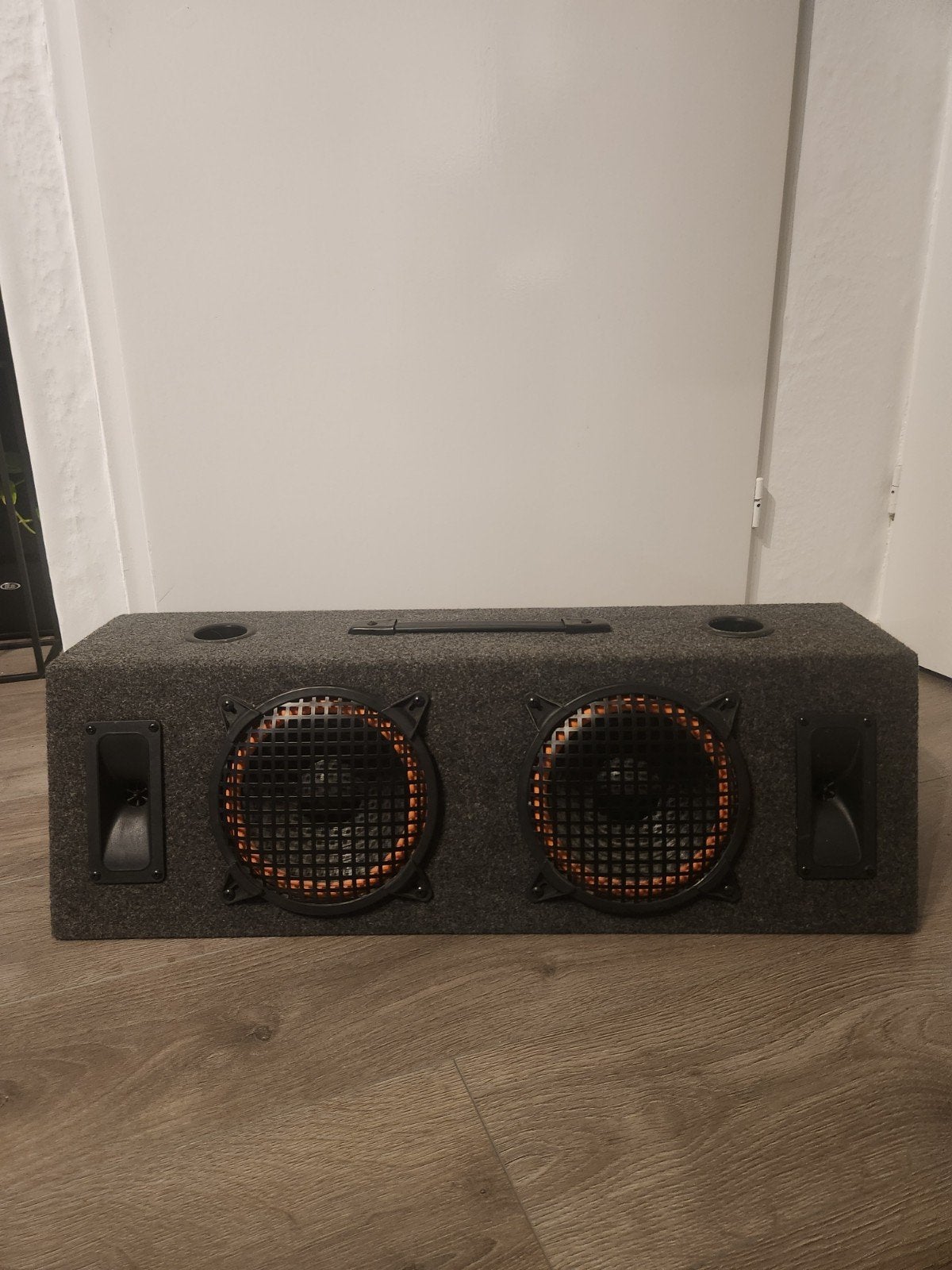 boombox/subwoofer voor feest of auto, Auto diversen, Ophalen, Gebruikt