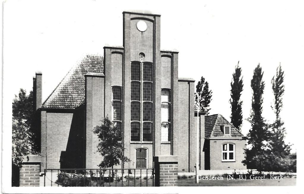 AK Genderen - Geref. Kerk, Verzenden, 1960 tot 1980, Gelopen, Gelderland