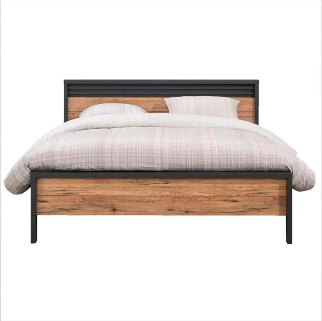 Tweepersoonsbed 160x200cm - verstevigd, voor handige Harry, Huis en Inrichting, Slaapkamer | Bedden, Ophalen of Verzenden