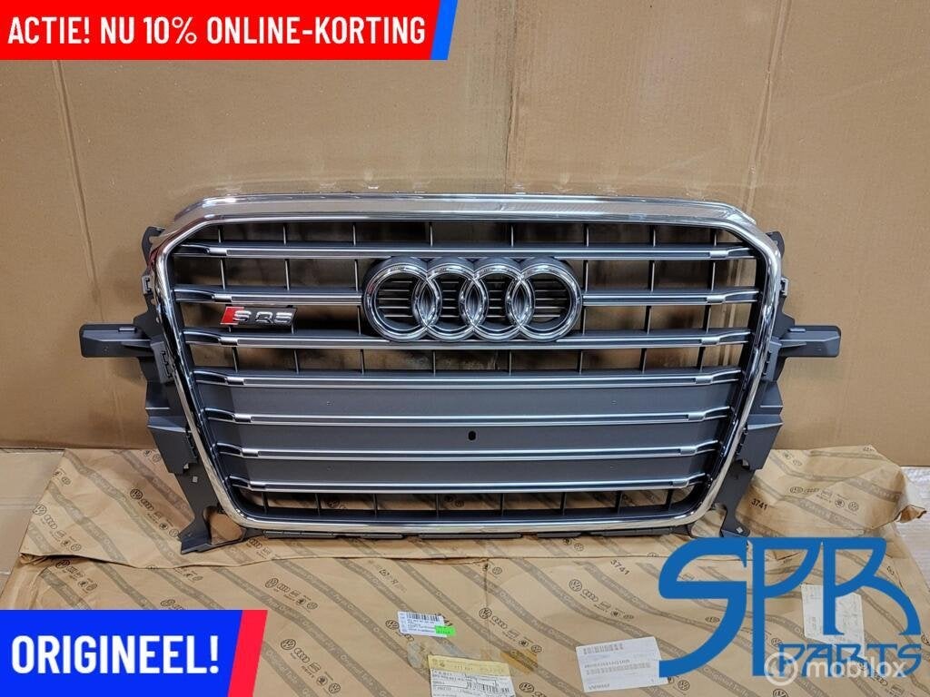 AUDI Q5 8R SQ5 FACELIFT GRILLE ORIGINEEL NIEUW GRILL EMBLEEM