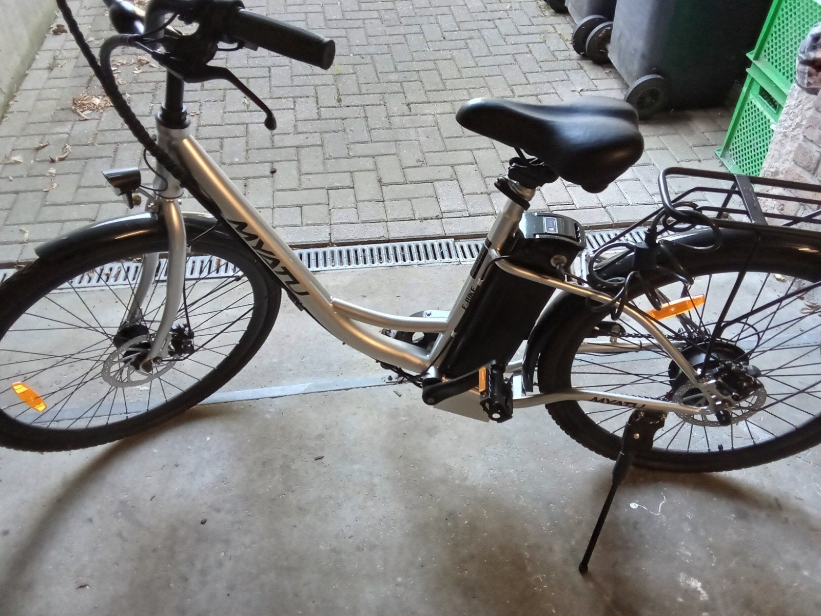 Myatu elektrische fiets - Zo goed als nieuw, Fietsen en Brommers, Elektrische fietsen, Zo goed als nieuw, 51 tot 55 cm, 30 tot 50 km per accu