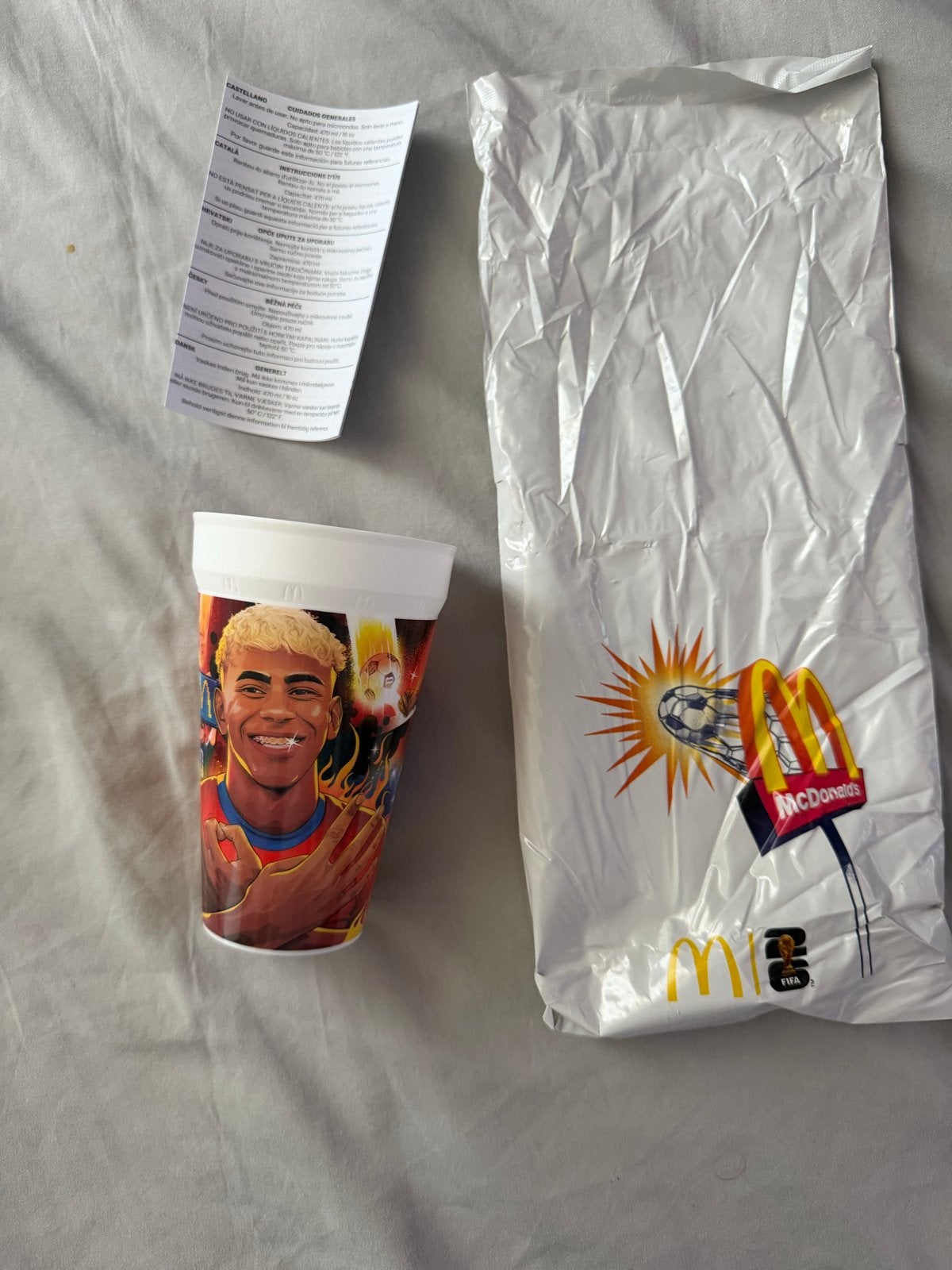McDonald's FIFA WK 2022 Beker en Tas - Nieuw, Ophalen of Verzenden, Nieuw