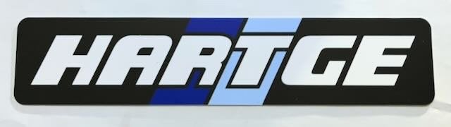 HARTGE - showplaat   showroom  kentekenplaat - reclamebor, Ophalen of Verzenden, Zo goed als nieuw, Auto's