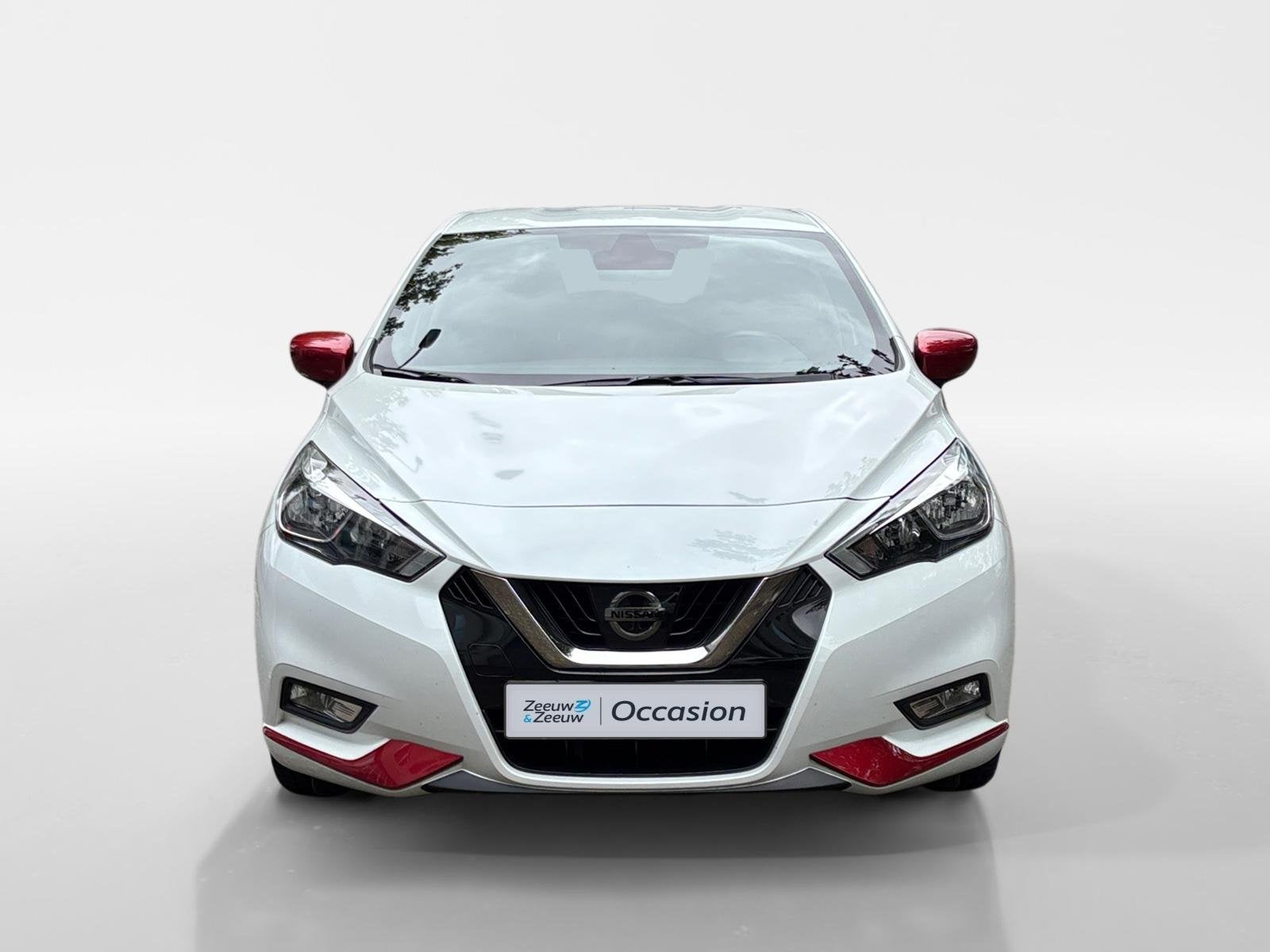 Nissan Micra 0.9 IG-T N-Connecta | CRUIS CONTROLE | ACHRUITR, Auto's, Stof, Gebruikt, 525 kg, Wit