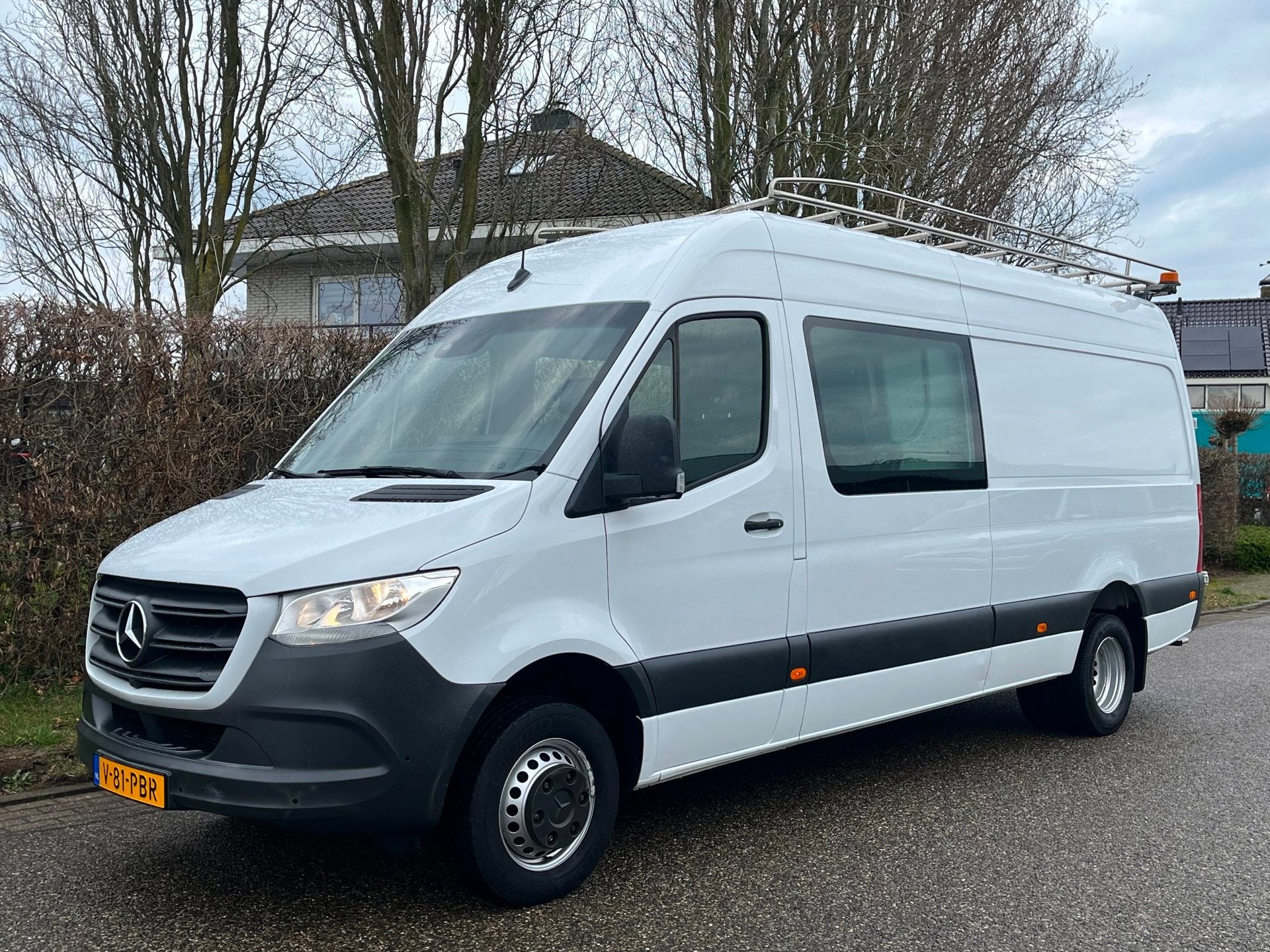 Mercedes-Benz Sprinter 516 L3H2 Dubbel cabine |, Auto's, Bestelauto's, Gebruikt, 4 cilinders, 3000 kg, Mercedes-Benz
