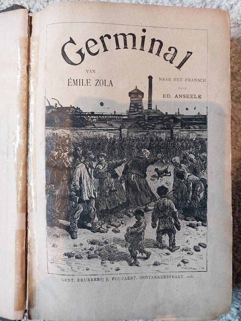 Germinal eerste uitgave in het Nederlands, Verzenden, Gelezen