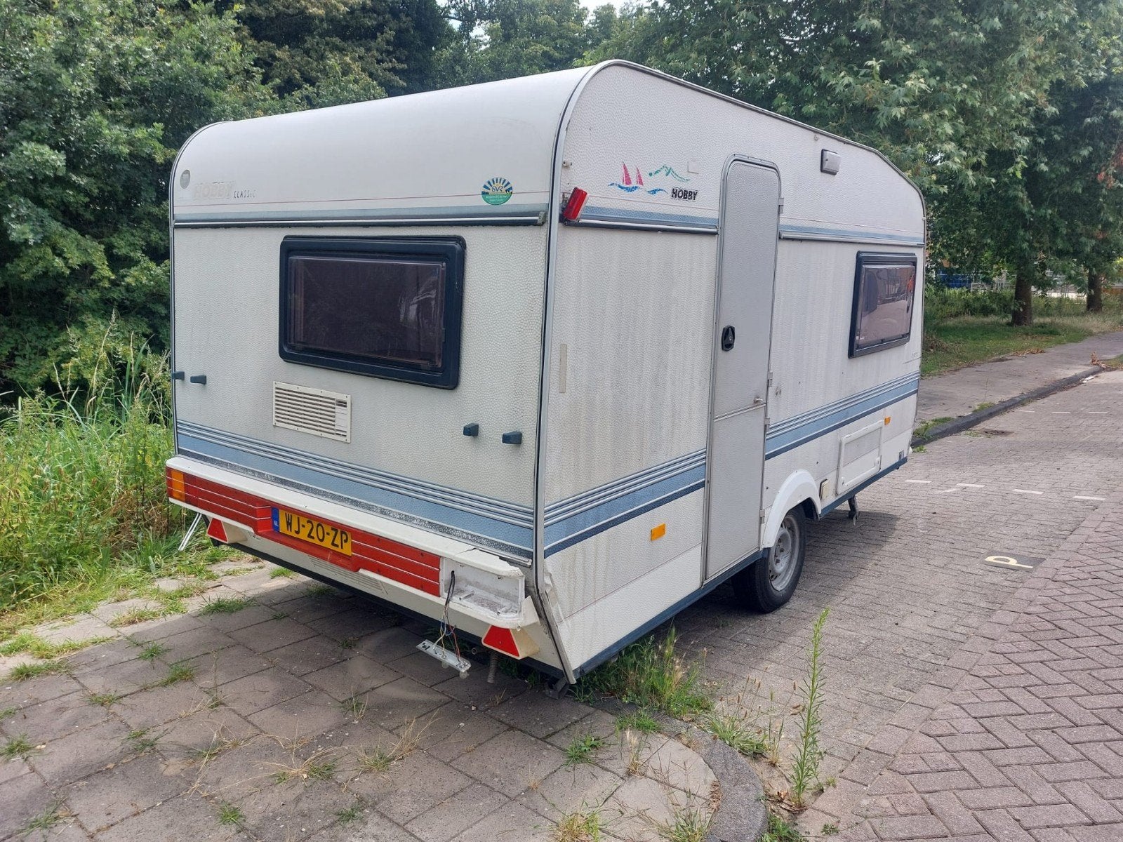 Sloop Caravan voor onderdelen of zwarte cross, Ophalen, Gebruikt
