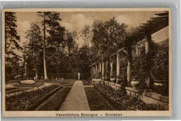 Ginneken Vacantiehuis Bouvigne Tuin st 1931, Ophalen of Verzenden, 1920 tot 1940, Gelopen, Noord-Brabant