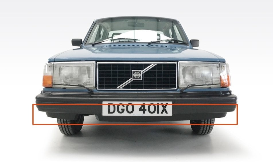 Gezocht: Voorspoiler volvo 240 244 245 DL 1981-1983, Ophalen, Gebruikt, Volvo