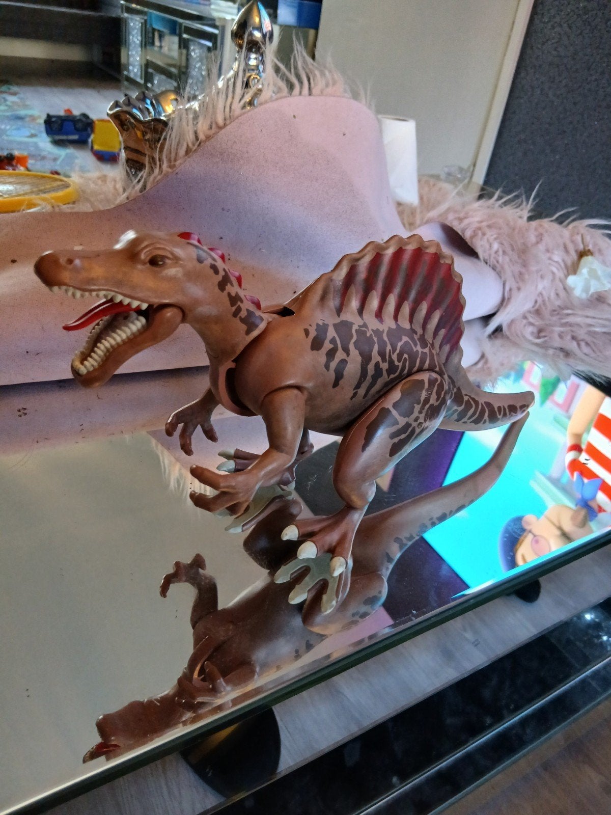 Spinosaurus dinosaurus speelgoedfiguur, Ophalen of Verzenden, Gebruikt, Jongen of Meisje