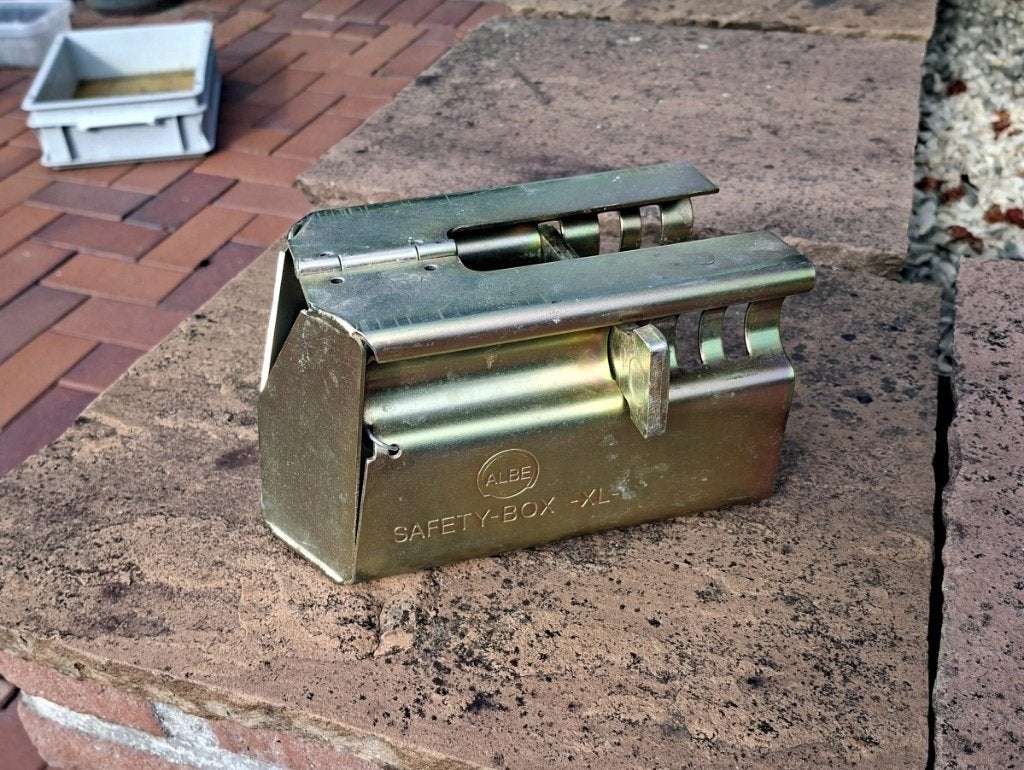 disselslot / caravanslot ALBE Safety-Box XL, Ophalen of Verzenden, Gebruikt